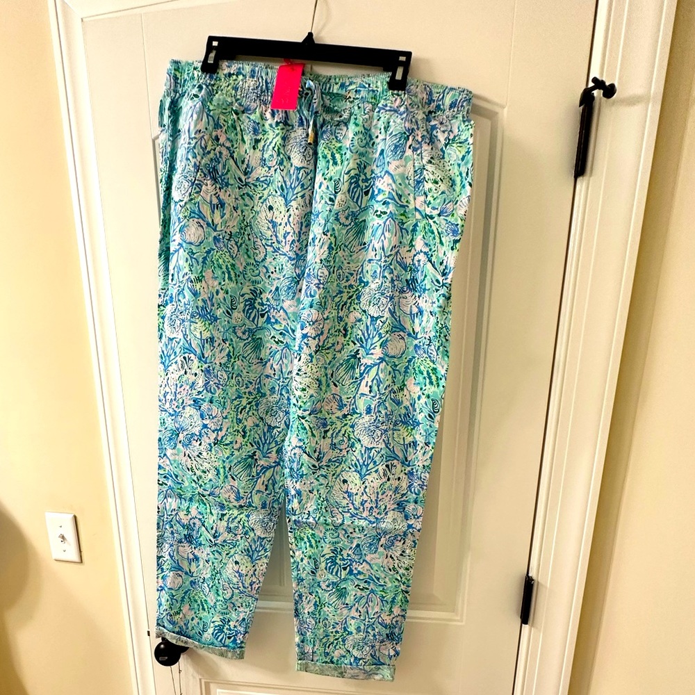COPY - COPY - Lilly Pulitzer TARON LINEN PART Size XL. NWT.